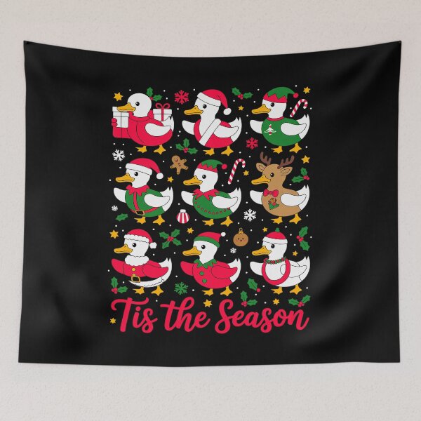 Item preview, Retro Goose Santa Cute Merry Christmas Tis The Season designed and sold by grounabslaninal.