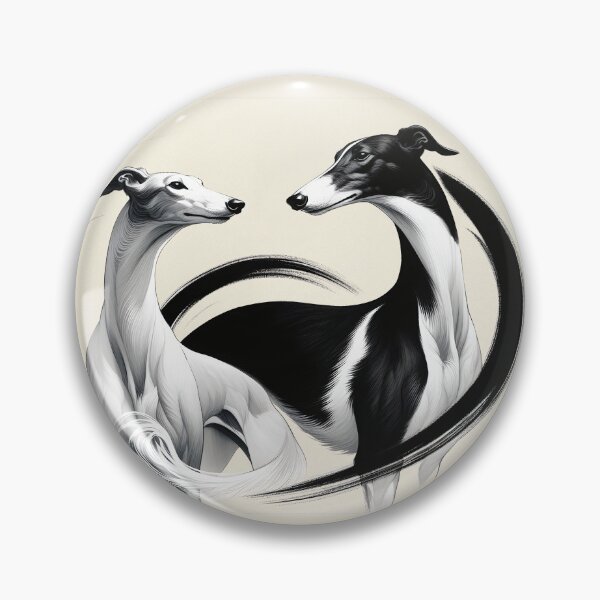Item preview, GALOGO - Suibokuga Flow - Single Stroke designed and sold by GALOGO – Art for Sighthounds & Animal Welfare.