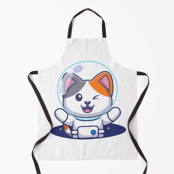 Item preview, Cute Calico Cat Astronaut in Space Cartoon designed and sold by Ulrike M 	 Werner.