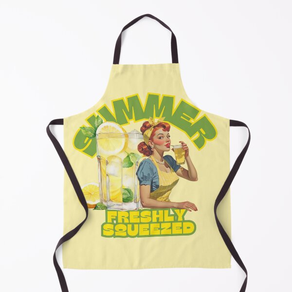 Item preview, Retro Pin Up Summer Freshly Squeezed Lemonade designed and sold by SilverSeaBKK.