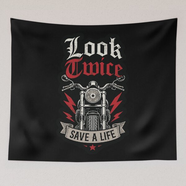Item preview, Look Twice Save a Life designed and sold by MaddiLoppnow.