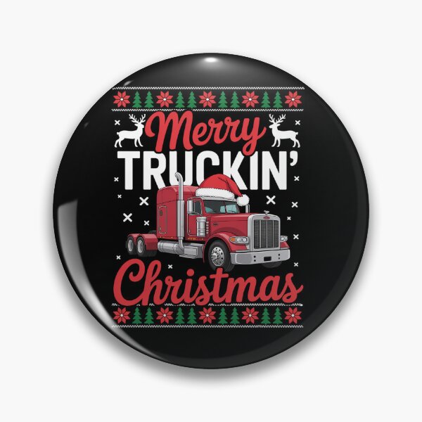 Item preview, Trucker Truck Driver Ugly Xmas Merry Trucking Christmas designed and sold by grounabslaninal.