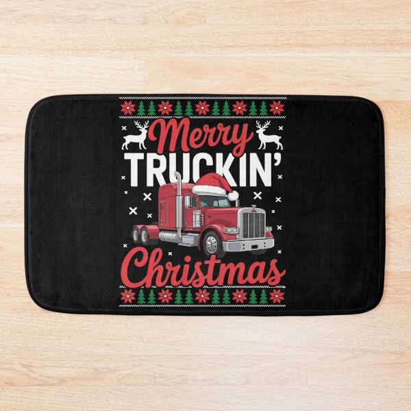 Item preview, Trucker Truck Driver Ugly Xmas Merry Trucking Christmas designed and sold by grounabslaninal.
