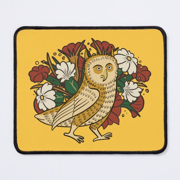 Item preview, Cute Medieval Owl Illustration Design designed and sold by MariOyama.