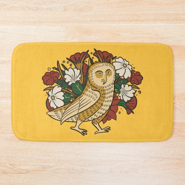 Item preview, Cute Medieval Owl Illustration Design designed and sold by MariOyama.