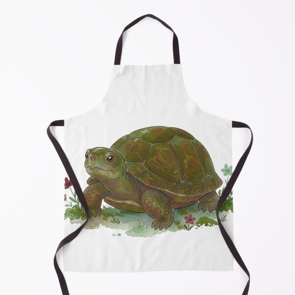 Item preview, Whimsical Storybook Turtle Cottagecore Nature Art designed and sold by HoneyBreezeCo.