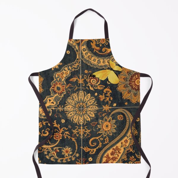 Item preview, Dark Paisley Butterfly Textile Art designed and sold by tmoca.
