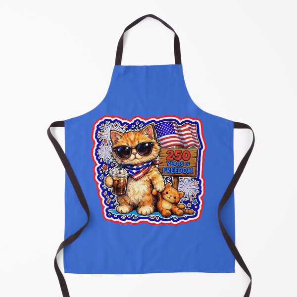 Item preview, Cat 250 Years Of Freedom designed and sold by WoodburyLake.