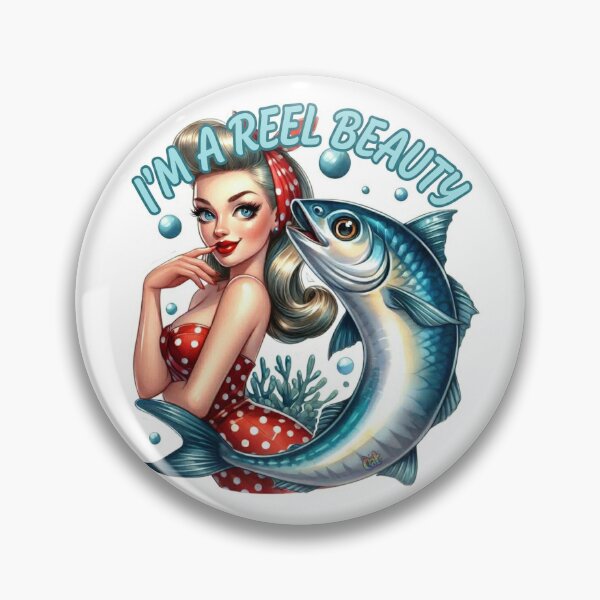 Item preview, Reel Beauty Retro Pin-Up Girl designed and sold by CAutumnTrapp.