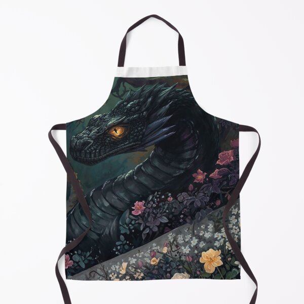 Item preview, Midnight Forest Serpent Fantasy Art designed and sold by HoneyBreezeCo.