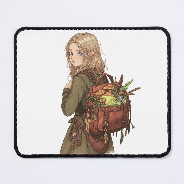 Item preview, Myrian the Explorer Cottagecore Sticker designed and sold by HoneyBreezeCo.