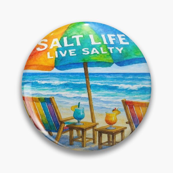 Item preview, Salt Life Live Salty designed and sold by connie campbell.
