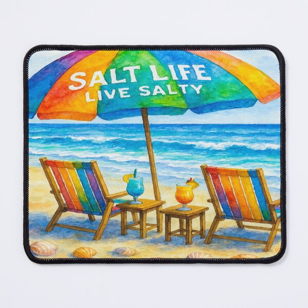 Item preview, Salt Life Live Salty designed and sold by connie campbell.