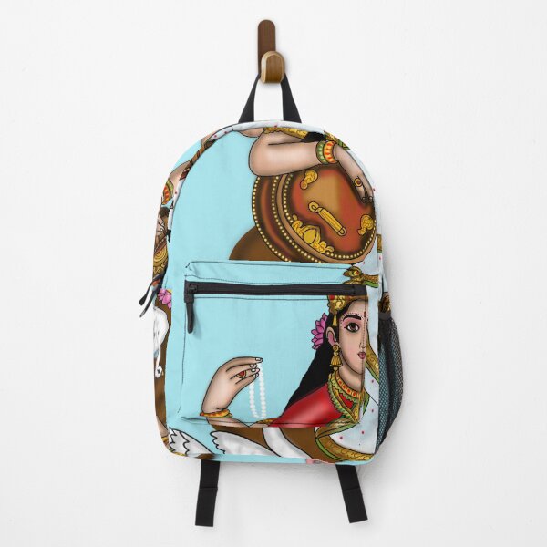 Item preview, Goddess Saraswati Artwork | Divine Digital Illustration of Wisdom & Music designed and sold by Harshit_Digital_Arts.