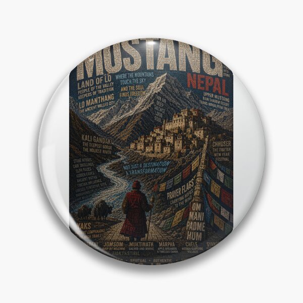 Item preview, Mustang Nepal Himalayan Kingdom Lo Manthang Annapurna Adventure designed and sold by Aryabek.