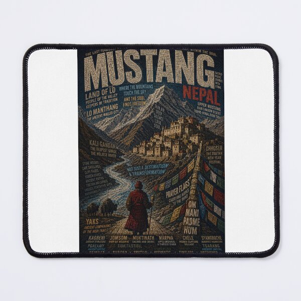 Item preview, Mustang Nepal Himalayan Kingdom Lo Manthang Annapurna Adventure designed and sold by Aryabek.