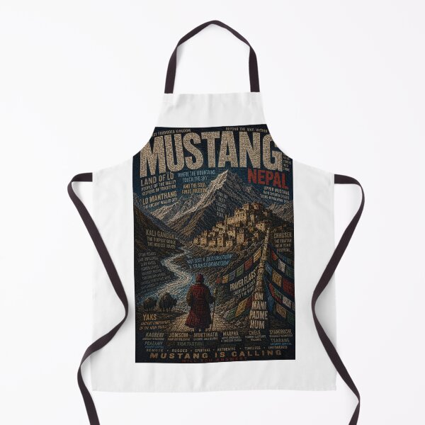 Item preview, Mustang Nepal Himalayan Kingdom Lo Manthang Annapurna Adventure designed and sold by Aryabek.