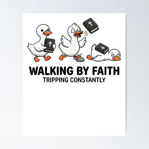 Item preview, Walking By Faith Tripping Constantly designed and sold by Luxuriouss.