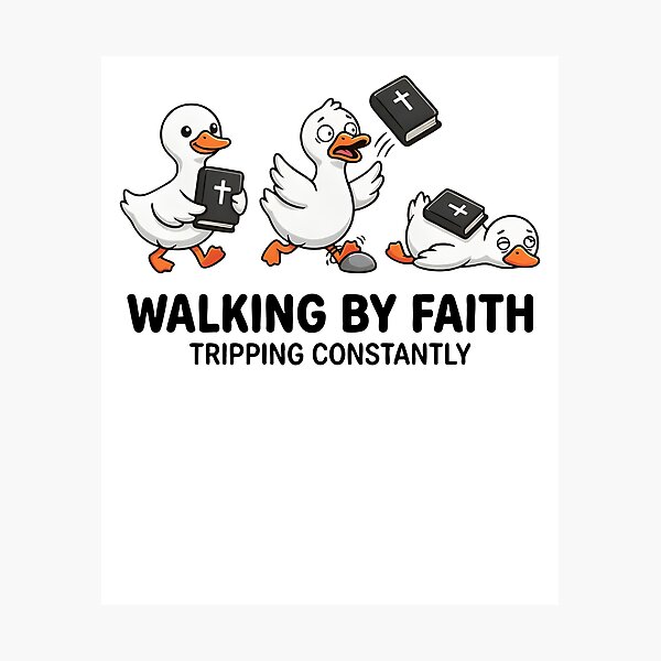 Item preview, Walking By Faith Tripping Constantly designed and sold by Luxuriouss.