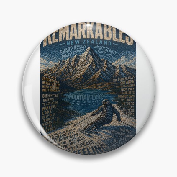 Item preview, Remarkables Queenstown Wakatipu Lake South Island New Zealand Alps designed and sold by Aryabek.