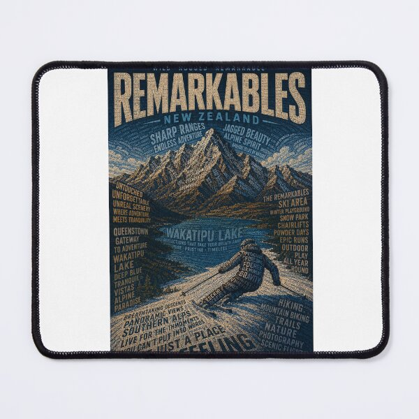 Item preview, Remarkables Queenstown Wakatipu Lake South Island New Zealand Alps designed and sold by Aryabek.