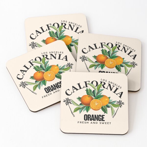 Item preview, Retro Los Angeles California Citrus Fruit Graphic designed and sold by SilverSeaBKK.