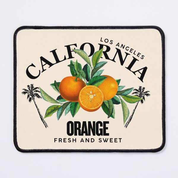 Item preview, Retro Los Angeles California Citrus Fruit Graphic designed and sold by SilverSeaBKK.