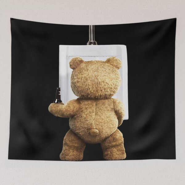Item preview, Alcoholic Teddy Bear Urinating designed and sold by NF Designs Studio DTF.