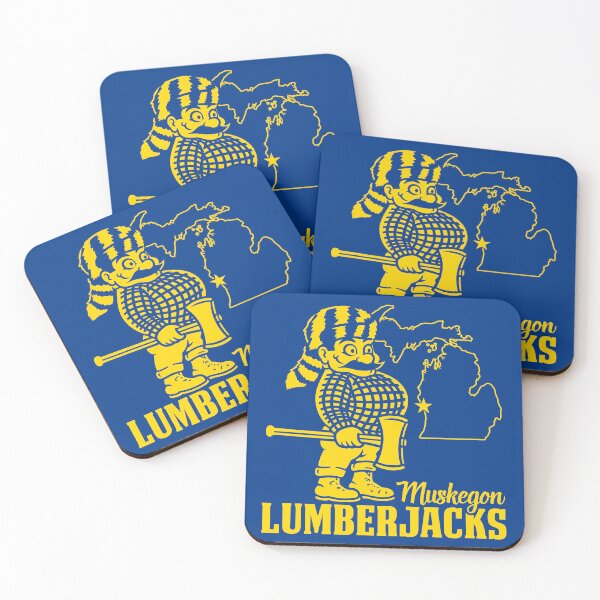 Item preview, Muskegon Lumberjacks IHL Defunct Ice Hockey Team designed and sold by darklordpug.