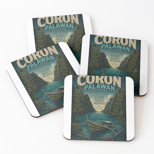 Item preview, Coron Palawan Philippines Tropical Island Lagoon Adventure designed and sold by Aryabek.