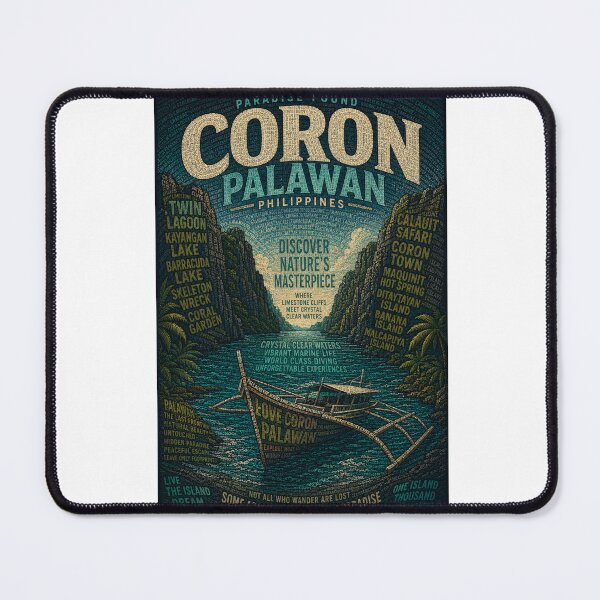 Item preview, Coron Palawan Philippines Tropical Island Lagoon Adventure designed and sold by Aryabek.