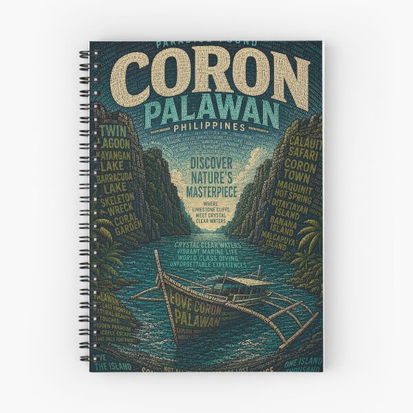 Item preview, Coron Palawan Philippines Tropical Island Lagoon Adventure designed and sold by Aryabek.