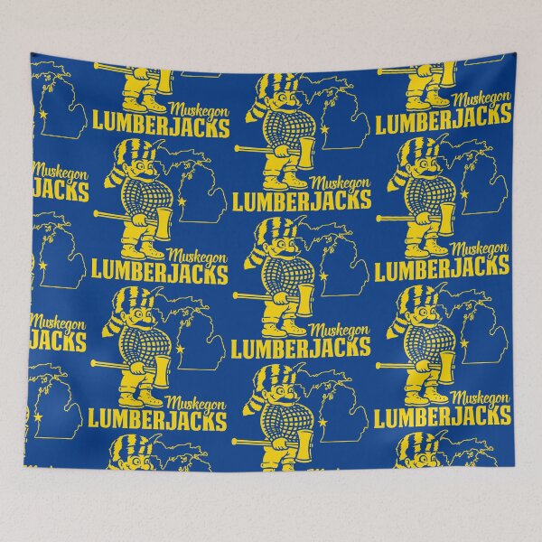 Item preview, Muskegon Lumberjacks IHL Defunct Ice Hockey Team designed and sold by darklordpug.