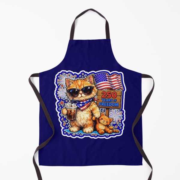 Item preview, Cat 250 Years Of Freedom designed and sold by WoodburyLake.
