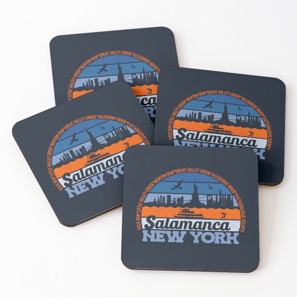 Item preview, Salmanca New York Sunset Retro Vintage Local Pride Logo designed and sold by CRHPOD20.