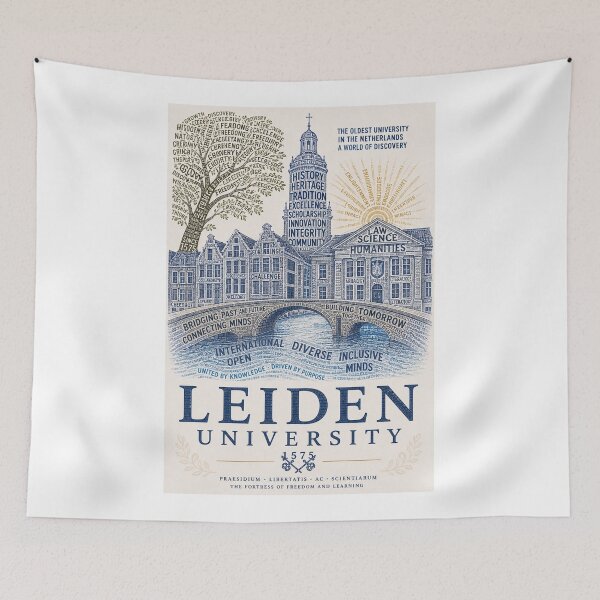 Item preview, Leiden University Netherlands Historic Canal City Academic Heritage Holland designed and sold by Aryabek.