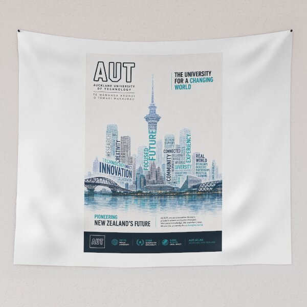 Item preview, AUT Auckland University of Technology New Zealand Skyline Innovation Future designed and sold by Aryabek.