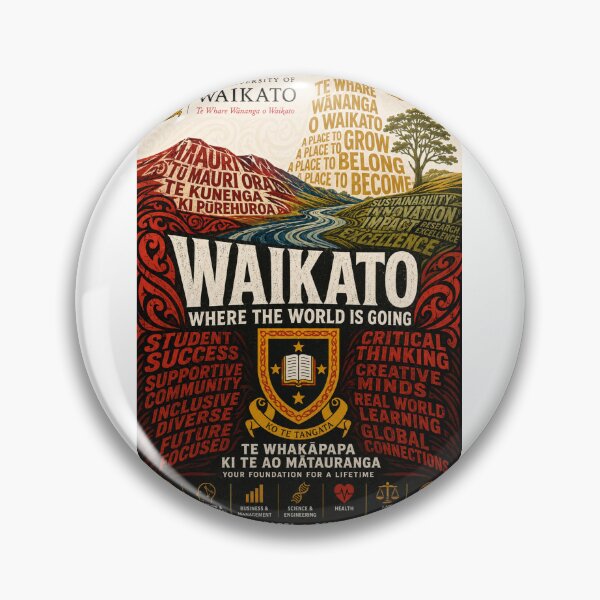 Item preview, University of Waikato Hamilton New Zealand Maori Culture Academic Excellence designed and sold by Aryabek.