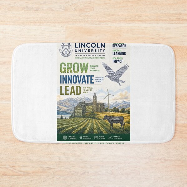 Item preview, Lincoln University New Zealand Canterbury Agriculture Sustainability Innovation designed and sold by Aryabek.