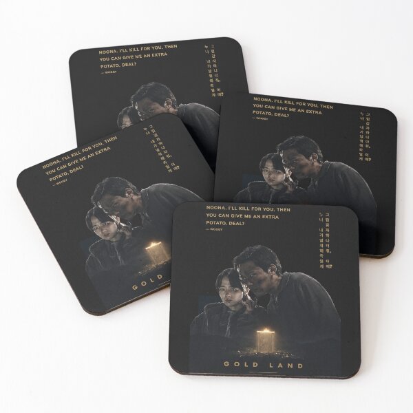 Item preview, Gold Land Kdrama Park Bo-young Kim Sung-chul Merch designed and sold by LUVUBL.