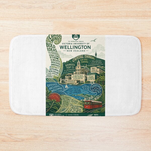 Item preview, Victoria University of Wellington New Zealand Te Herenga Waka Aotearoa designed and sold by Aryabek.