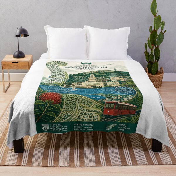 Item preview, Victoria University of Wellington New Zealand Te Herenga Waka Aotearoa designed and sold by Aryabek.