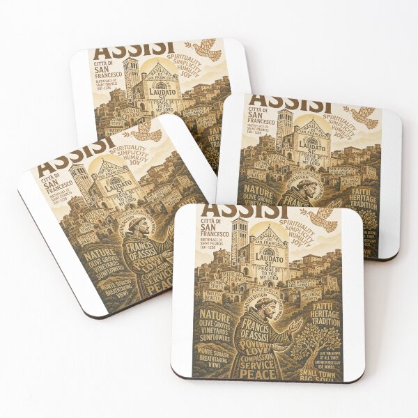 Item preview, Assisi Italy Basilica di San Francesco Saint Francis Umbria Heritage designed and sold by Aryabek.