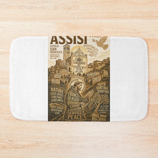Item preview, Assisi Italy Basilica di San Francesco Saint Francis Umbria Heritage designed and sold by Aryabek.