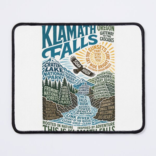 Item preview, Klamath Falls Oregon Crater Lake National Park Southern Oregon Adventure designed and sold by Aryabek.