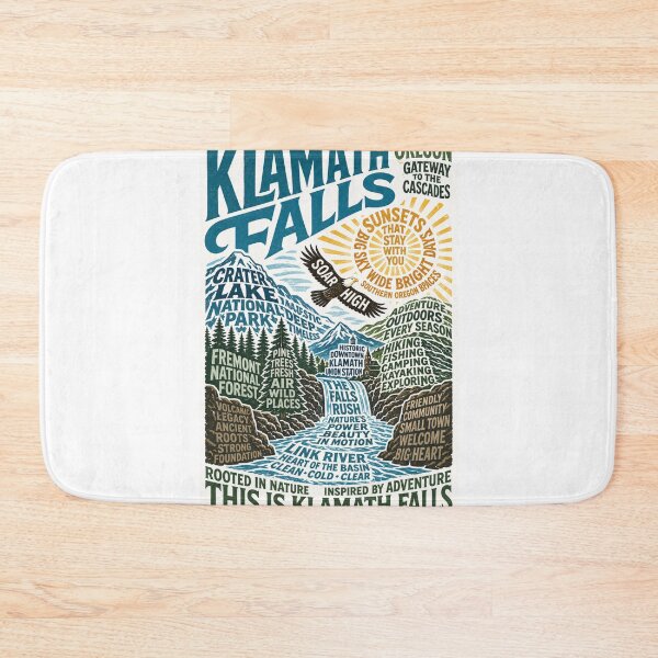 Item preview, Klamath Falls Oregon Crater Lake National Park Southern Oregon Adventure designed and sold by Aryabek.
