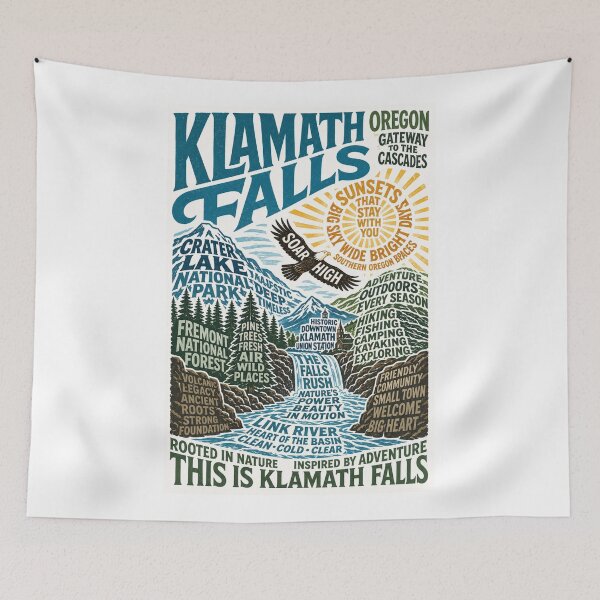 Item preview, Klamath Falls Oregon Crater Lake National Park Southern Oregon Adventure designed and sold by Aryabek.