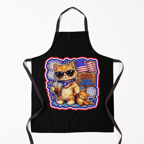 Item preview, American Cat 250 Years designed and sold by WoodburyLake.