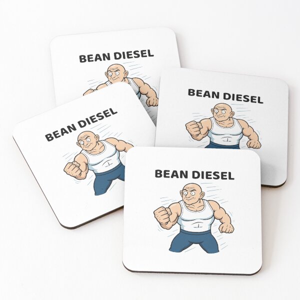 Item preview, Muscle Bald Bean Diesel designed and sold by aynetees.