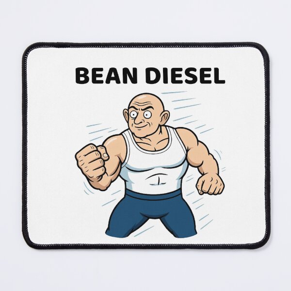 Item preview, Muscle Bald Bean Diesel designed and sold by aynetees.